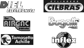 Marcas GNC: Diel Electronica, Cilbras, AirGNC, Bugatti, Tomasetto Achille, Inflex